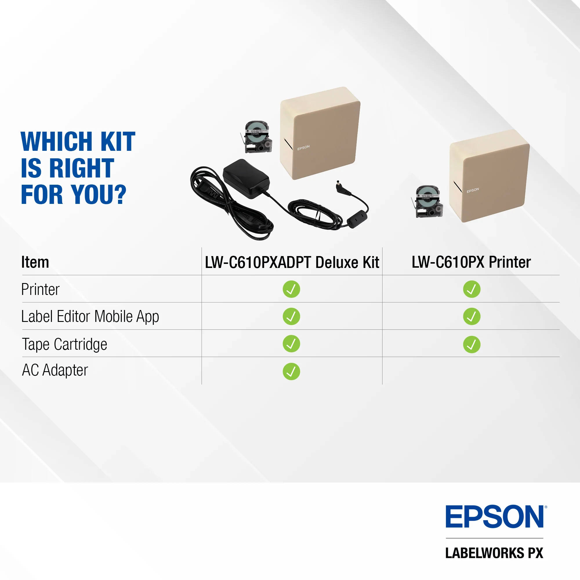 Epson LW-C610PX Printer - Image 10
