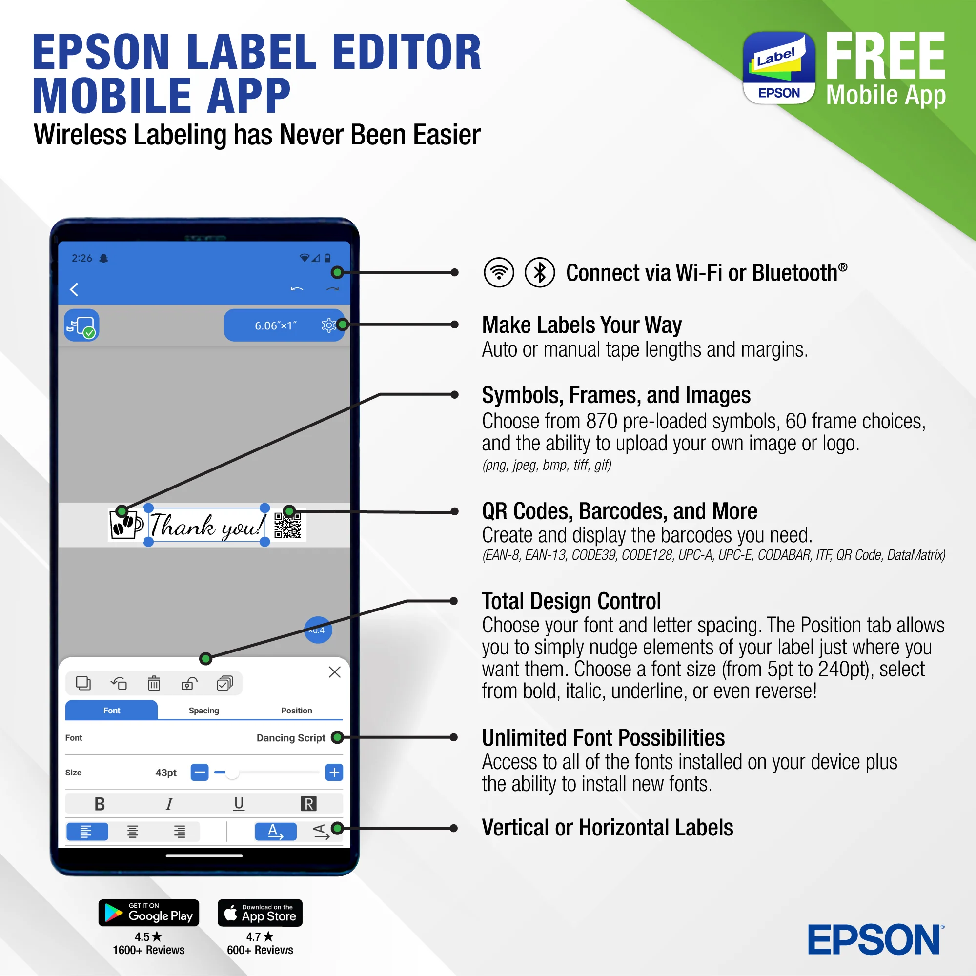 Epson LW-C610PX Printer - Image 4