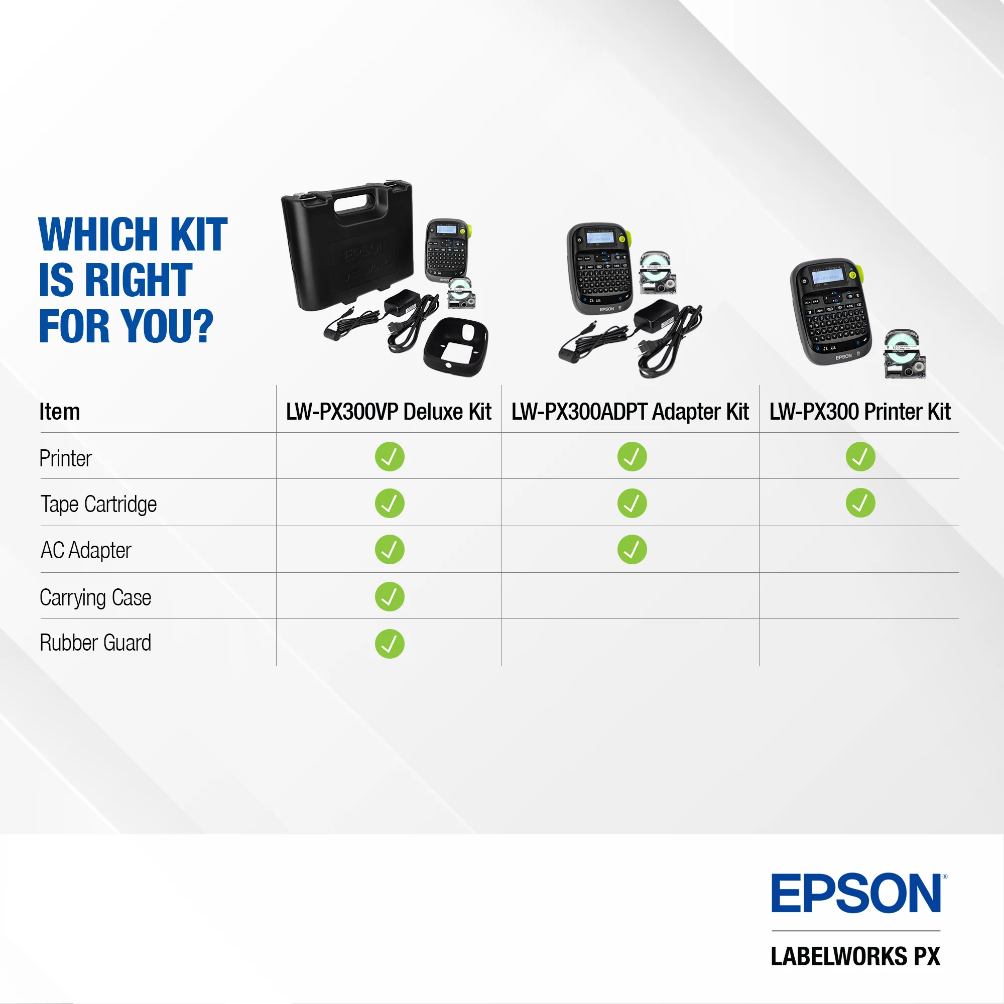 Epson LW-PX300 Full Printer Kit - Image 9