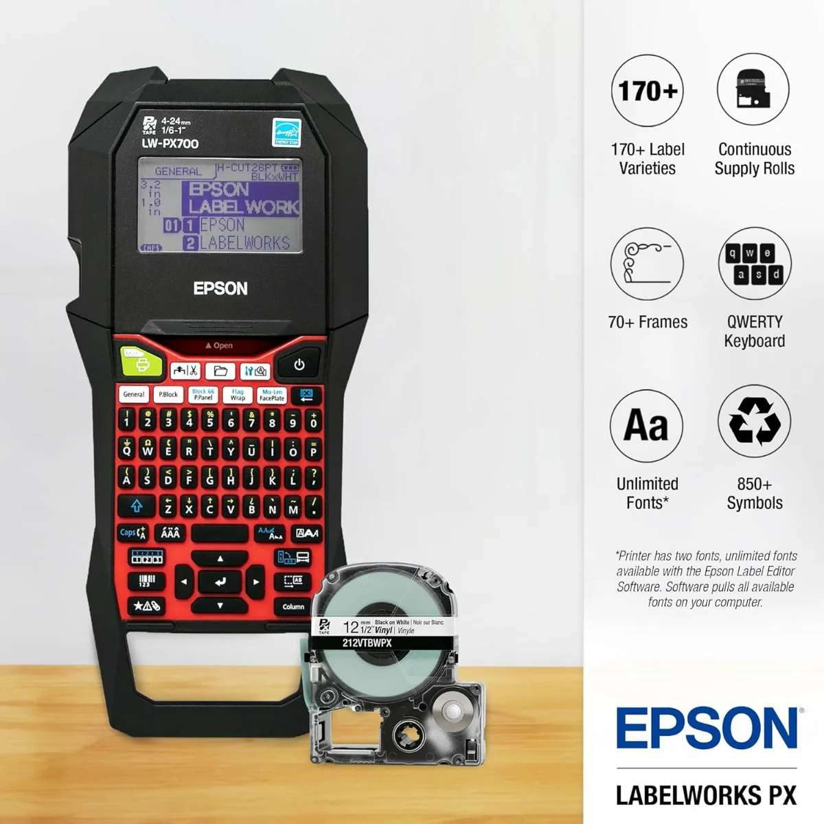 Epson LW-PX700 Deluxe Printer Kit - Image 3
