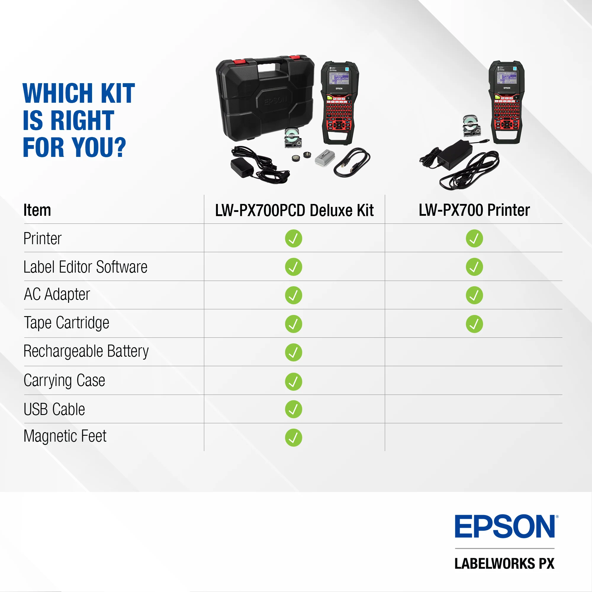Epson LW-PX700 Printer - Image 9
