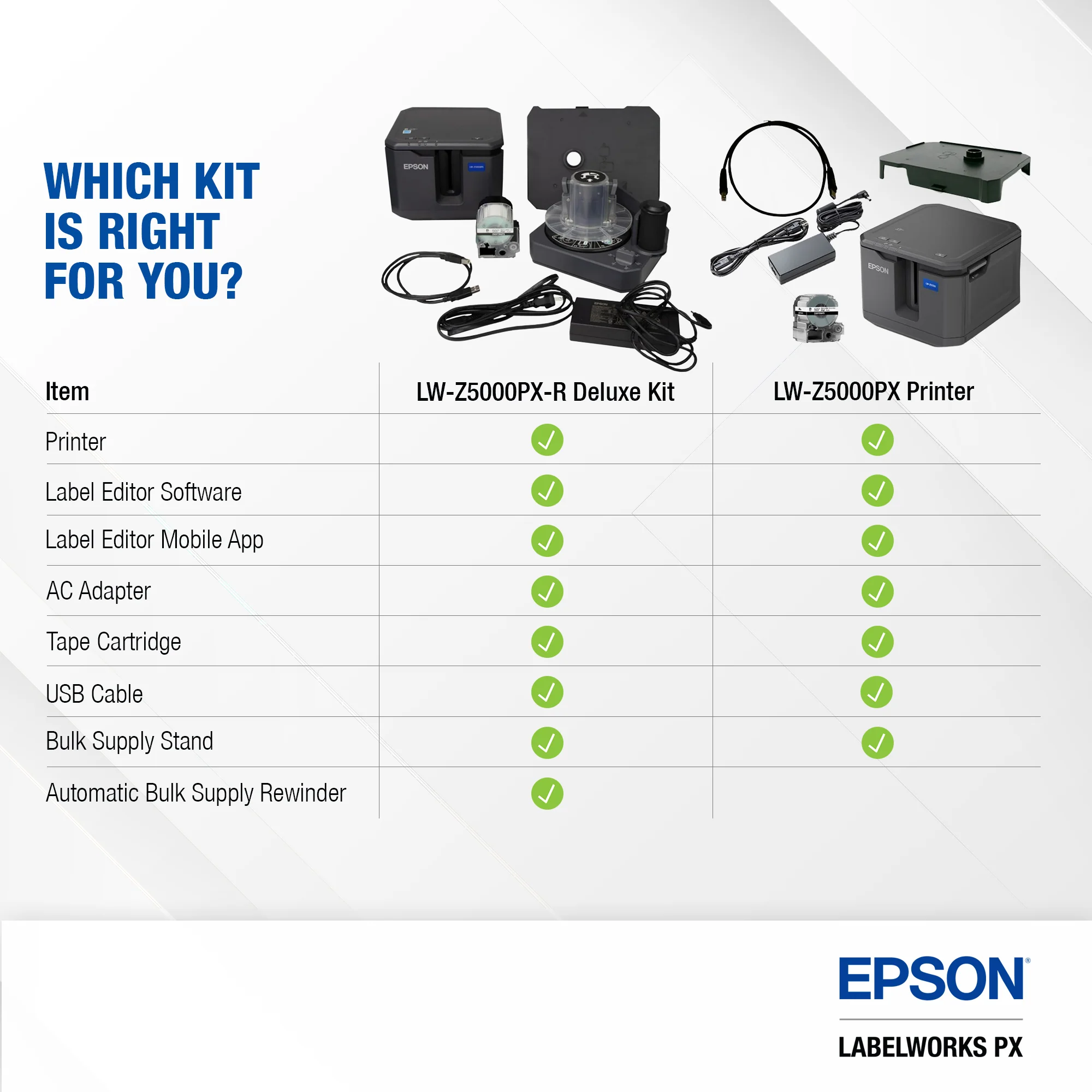 Epson LW-Z5000PX with Rewinder - Image 10