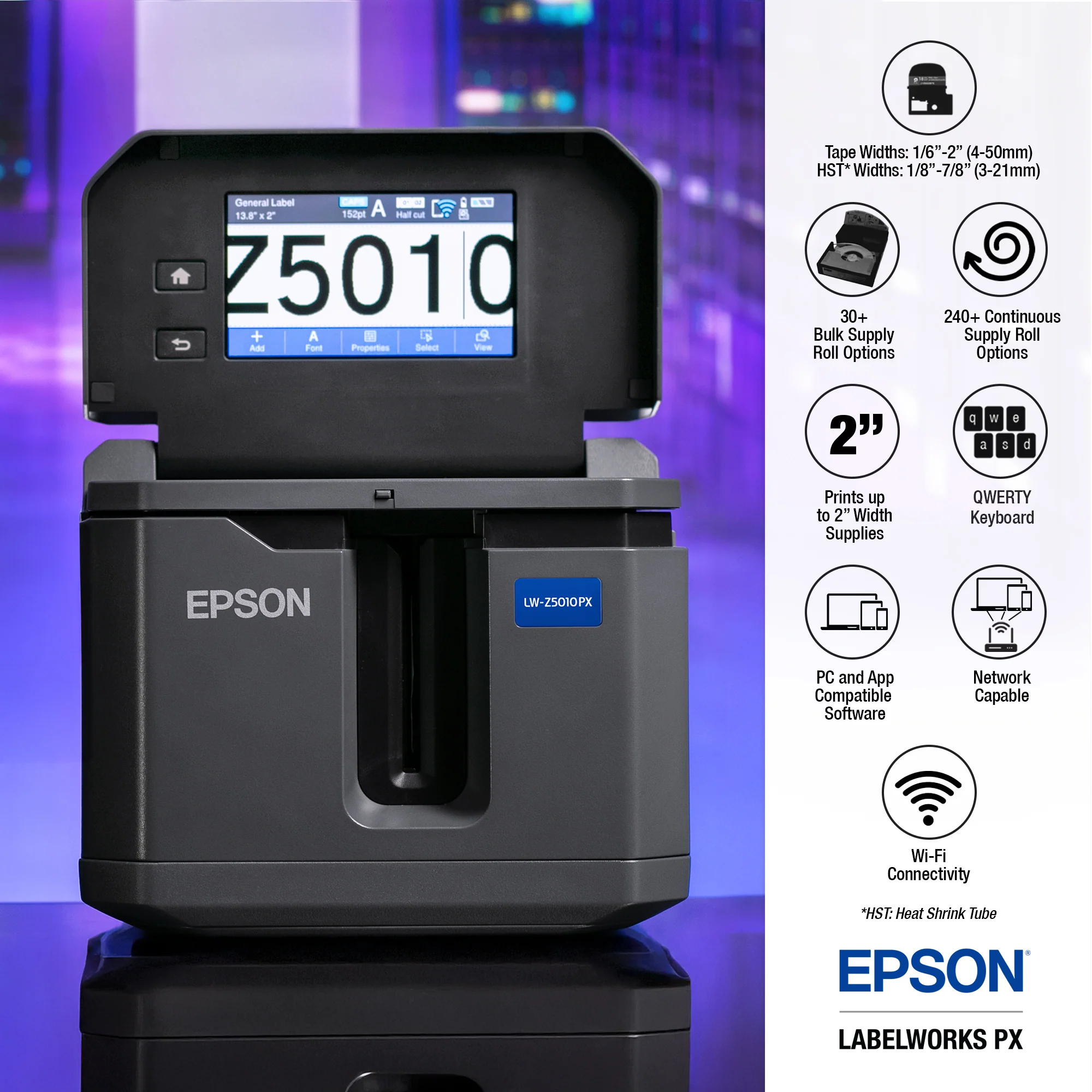 Epson LW-Z5010PX with Rewinder - Image 3