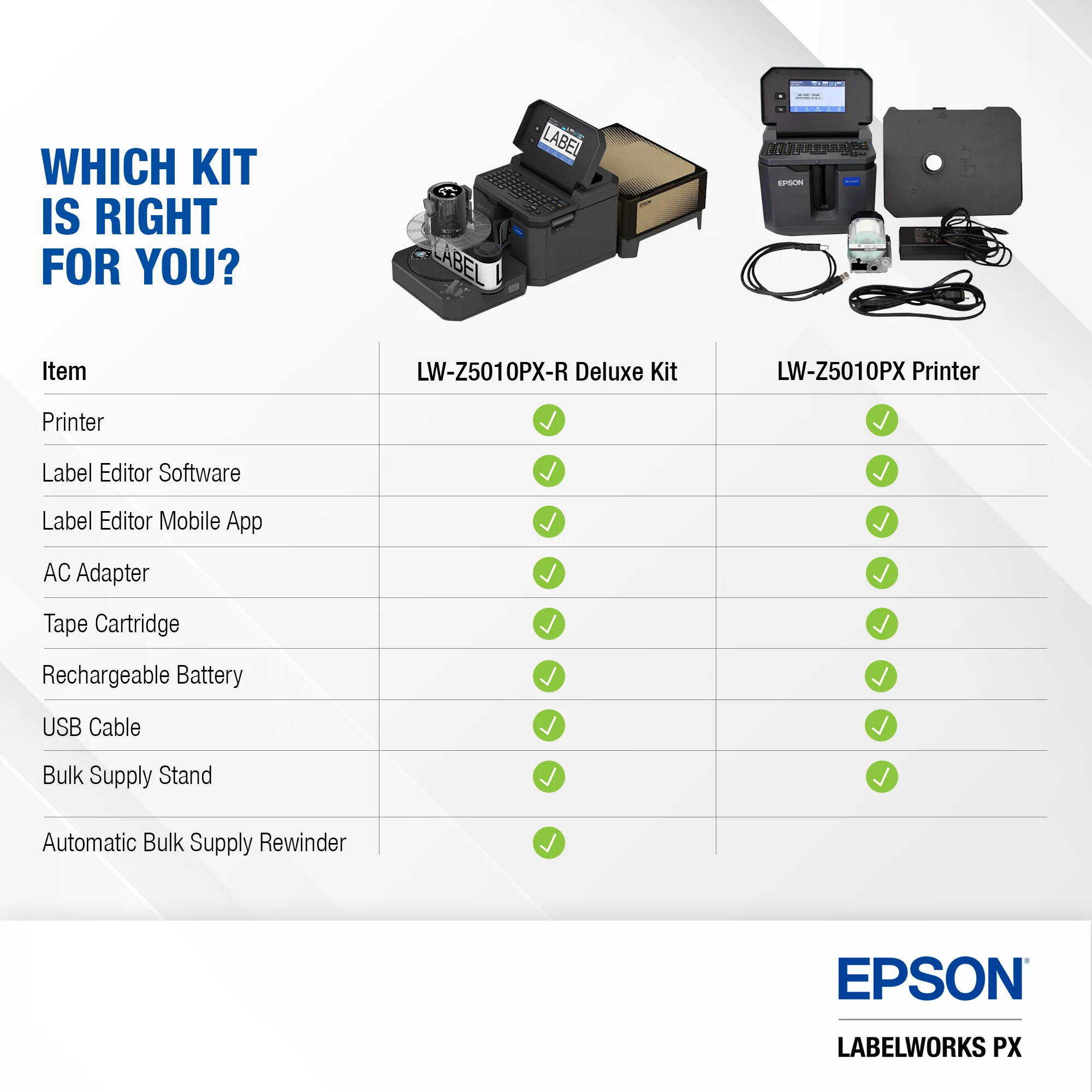 Epson LW-Z5010PX with Rewinder - Image 9