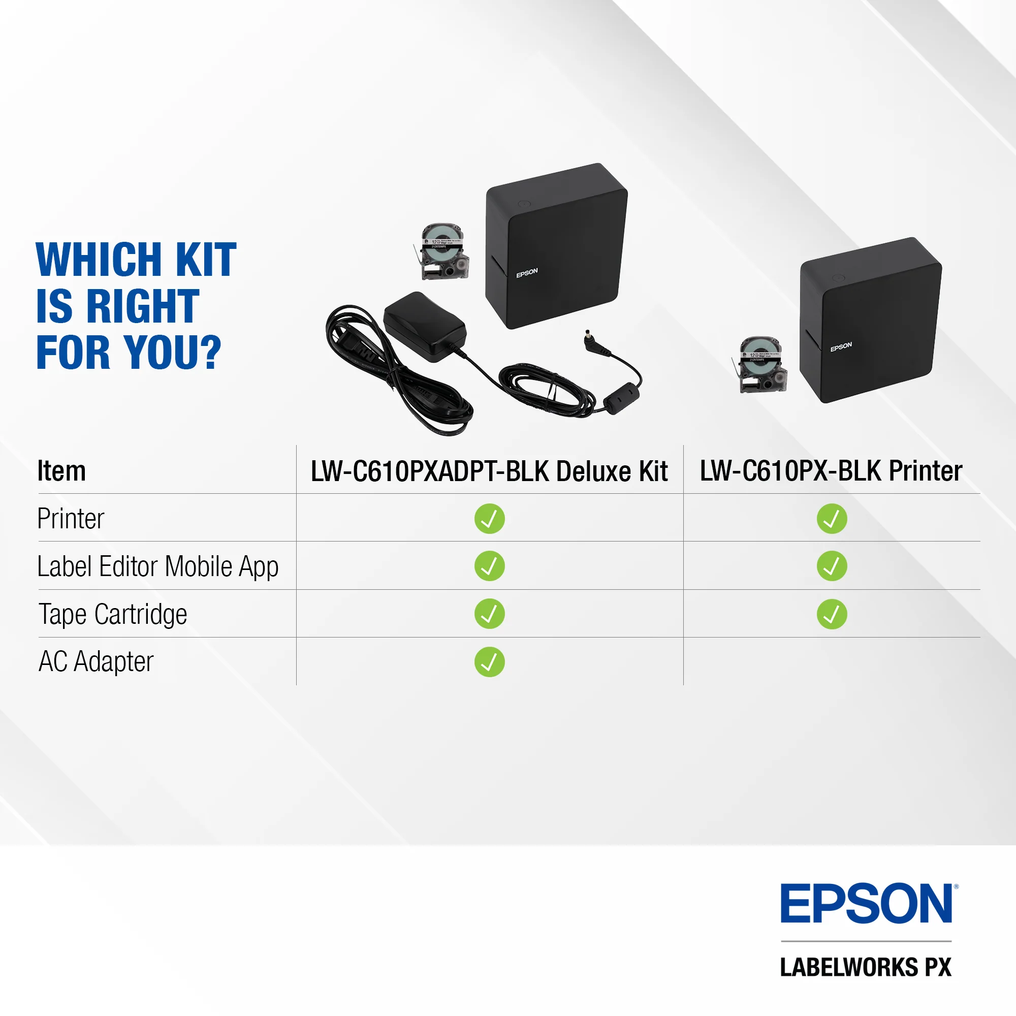 Epson LW-C610PX-BLK Printer - Image 10