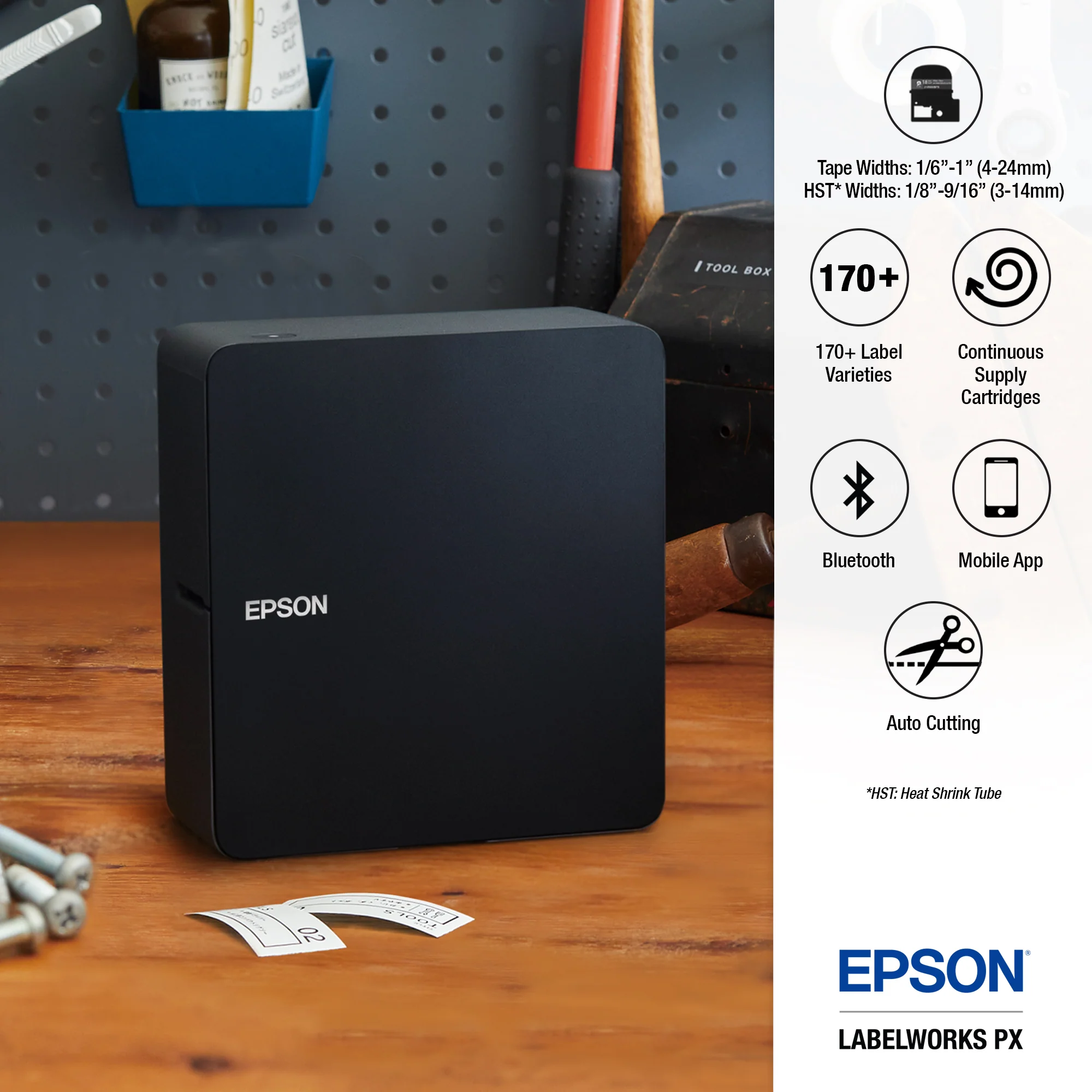 Epson LW-C610PX-BLK Printer - Image 5