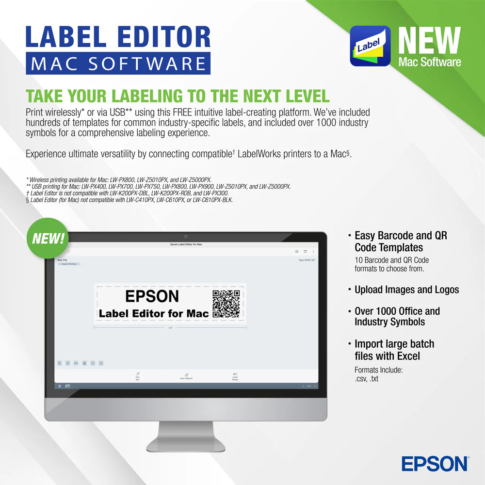 Epson LW-K740PX Printer - Image 9